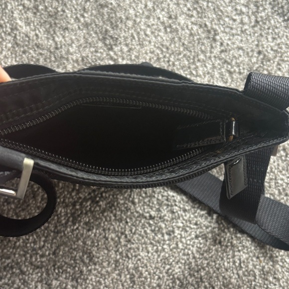 Prada Black Nylon Messenger Bag - Picture 5 of 5